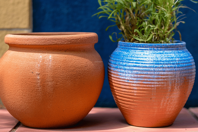 Different types of pots